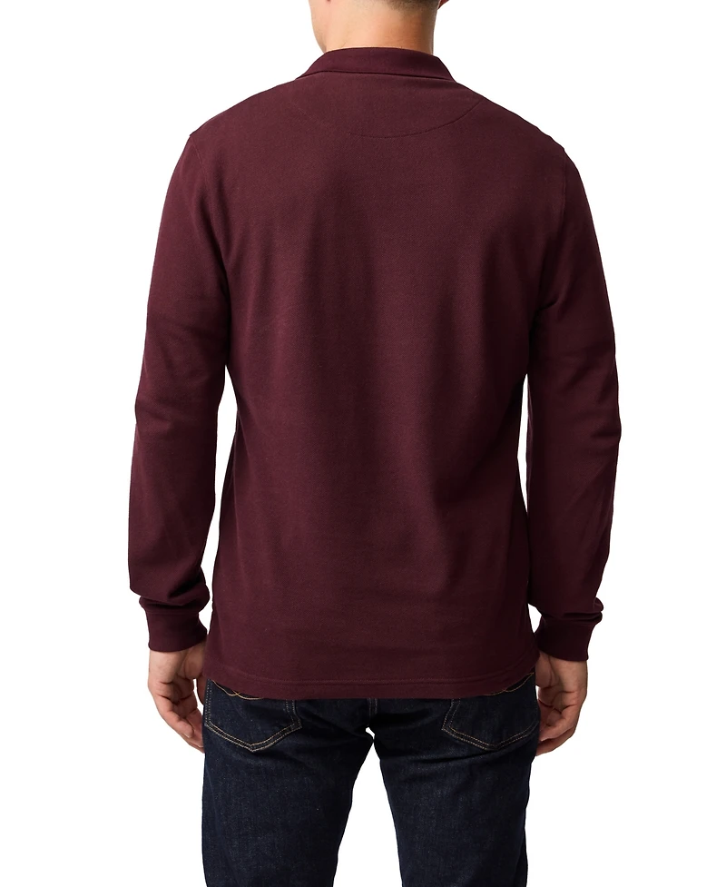 Rodd & Gunn Men's The Long Sleeve Slim Fit Polo Shirt