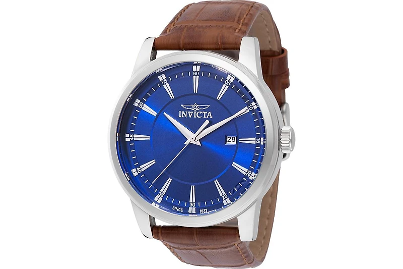 Invicta Men's 47803 Celestial Quartz 3 Hand Blaue Dial Watch