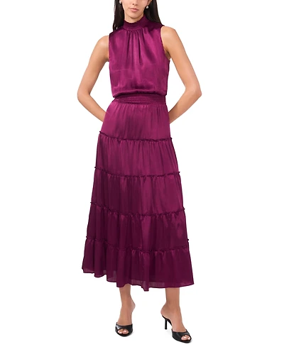 Msk Petite Sleeveless Midi Dress