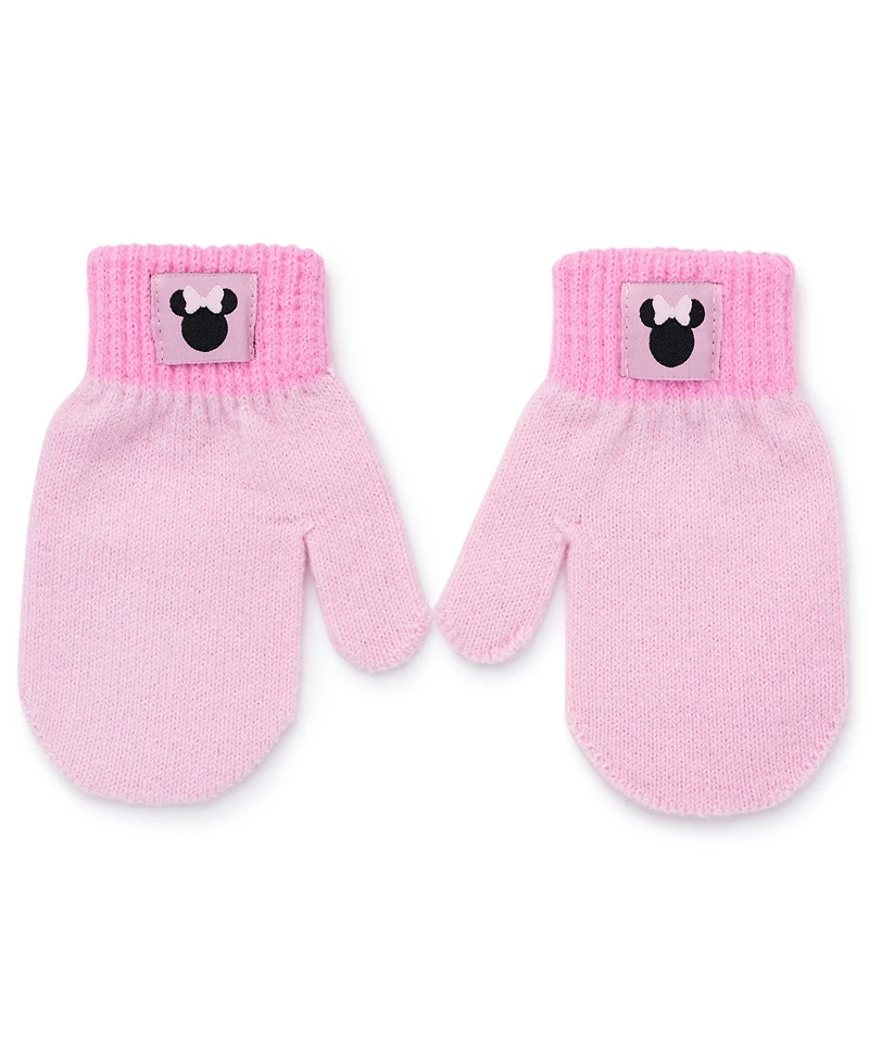 Minnie Mouse Toddler Girls 2-Piece Beanie and Mitten Set