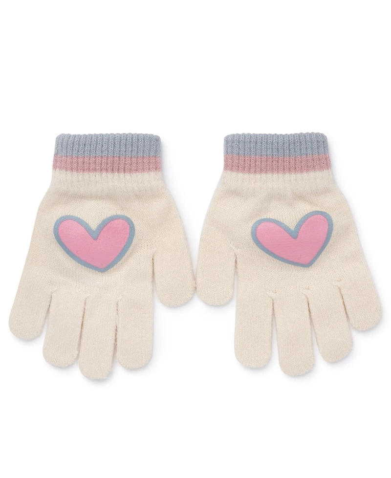 Stitch Big Girls 2-Piece Stitch Beanie and Gloves Set