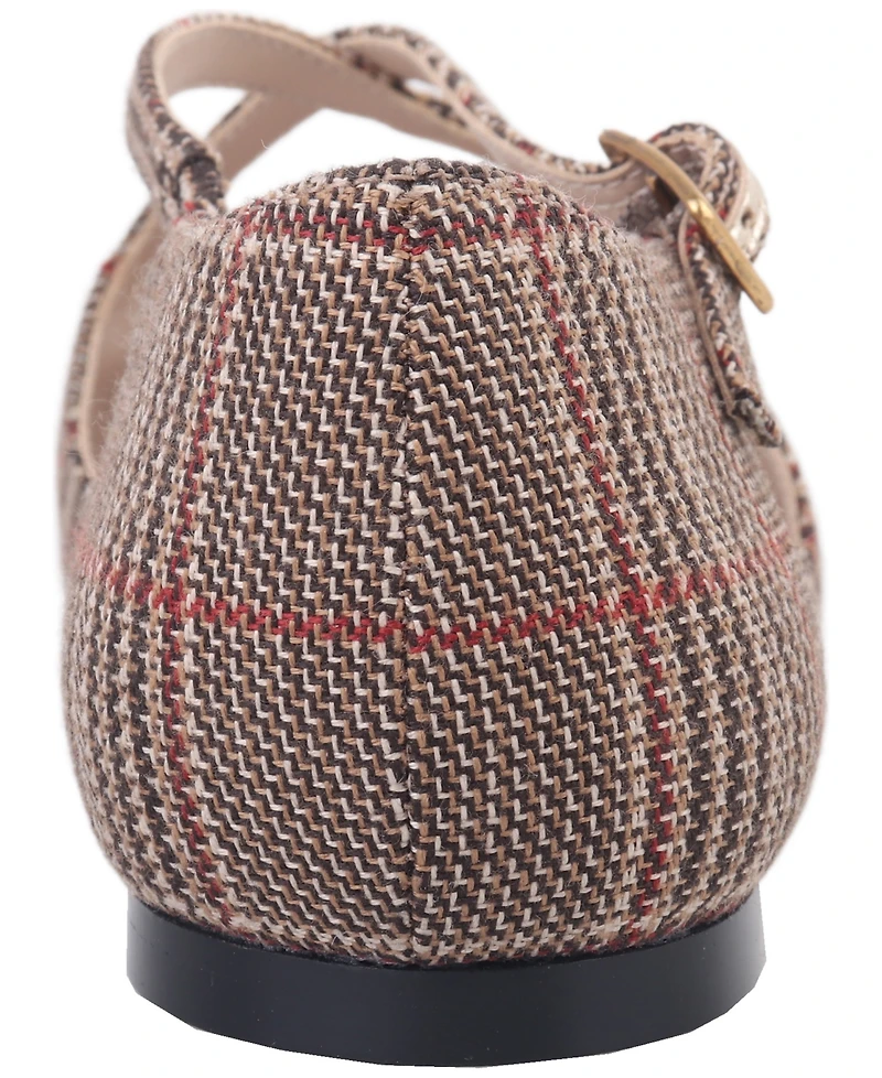 Giani Bernini Women's Perrie Crisscross Strap Flats, Created for Macy's