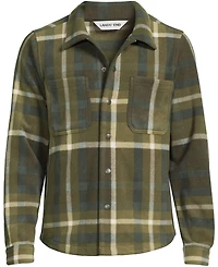 Lands' End Men's Anyweather Fleece Shirt Jacket