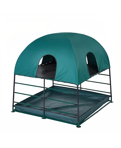 JumpKing Climbing Den with Ball Pit – Multi-Level Play Structure for Imaginative & Active Play (Climbing Den Only)