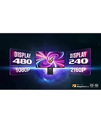 Lg UltraGear 32GS95UE-b 32" 16:9 Dual Mode 4K Uhd 240Hz & Full Hd 480Hz Oled Hdr Gaming Monitor