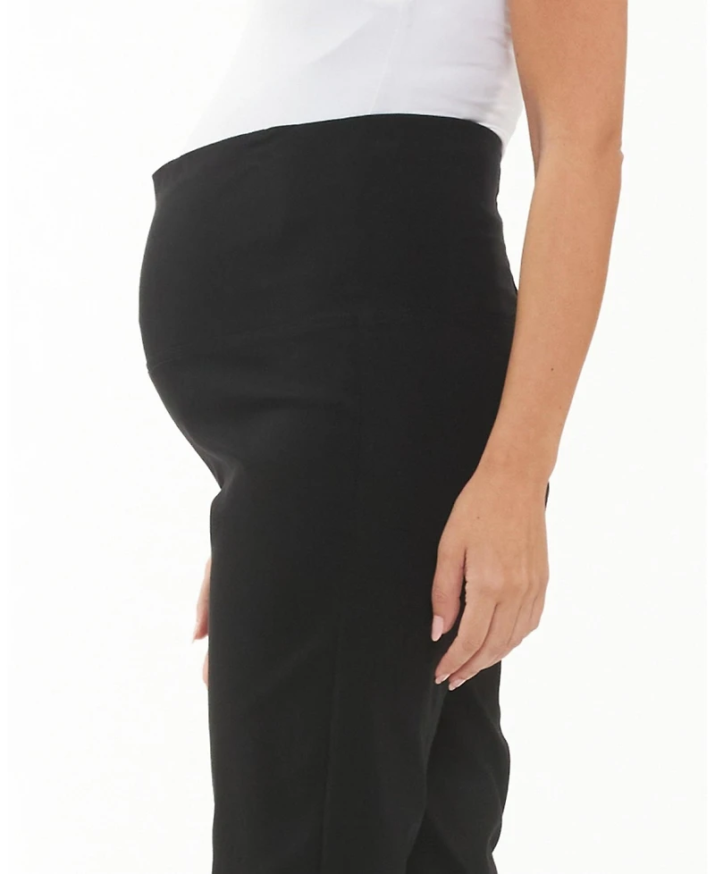 Ripe Maternity Phoenix Straight Leg Pant Black