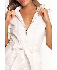 Petal and Pup Women's Fawn Tie Waist Romper