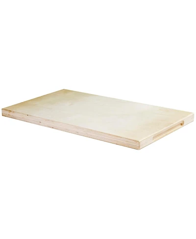 Kupo 20x12x1" Wooden Apple Box, Pancake, Natural