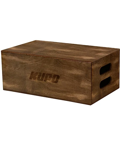 Kupo Full-Size Apple Box, Brown Stained