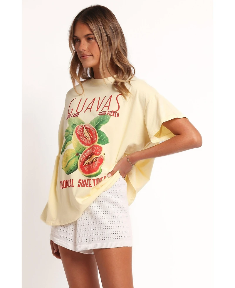 Petal and Pup Women's Guavas Graphic Tee