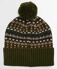 Barbour Men's Marlow Fair Isle Pom Beanie Hat