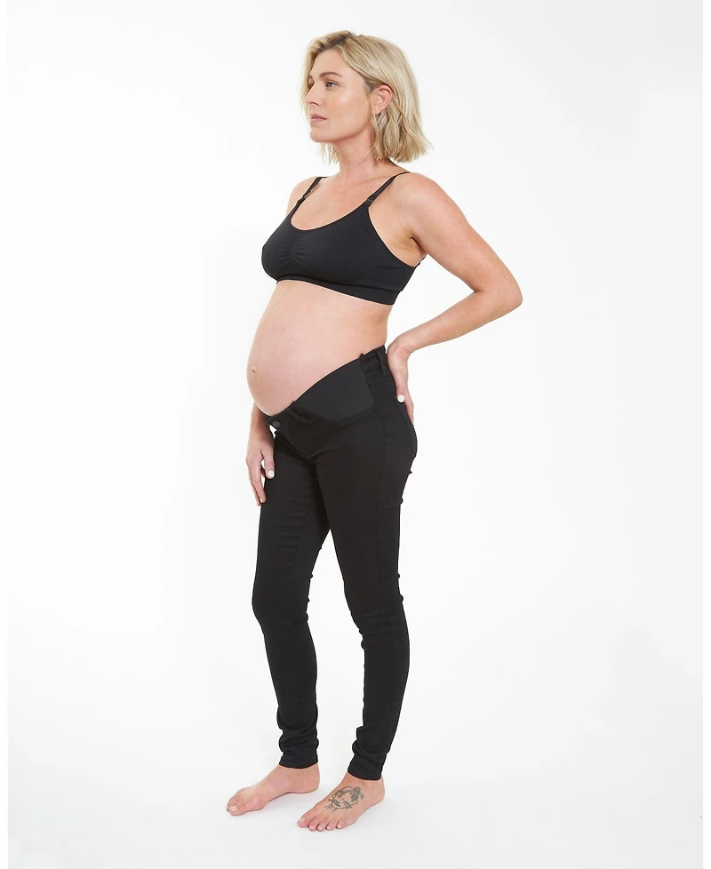 Ripe Maternity Maternity Ripe Isla Jegging in Black - Comfortable Skinny Fit