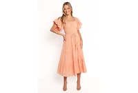 Petal and Pup Women's Julie Off Shoulder Midi Dress