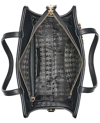 Karl Lagerfeld Paris Women's Maybelle Leather Small Satchel Bag