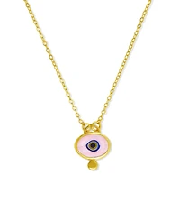 Ottoman Hands Alara Evil Eye Pendant Necklace