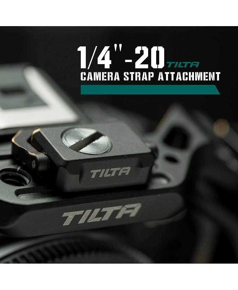 Tilta 1/4"-20 Camera Strap Attachment, Black