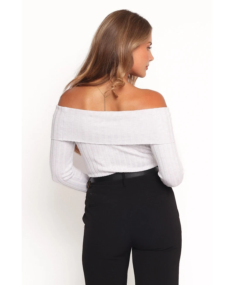 Petal and Pup Women's Anderson Wide Rib Off Shoulder Top