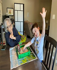 Be Good Company My Little Sandbox Dino Land Tabletop Play Set