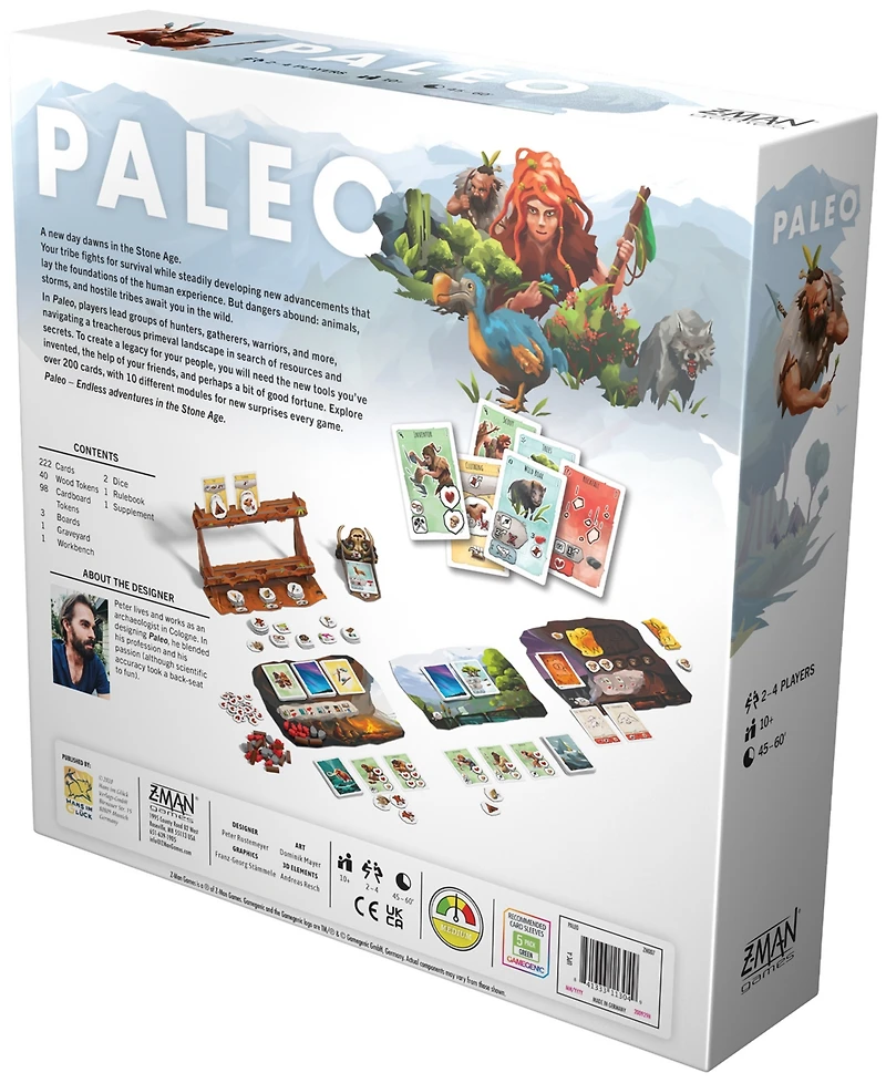 Z-Man Games Paleo Board Game