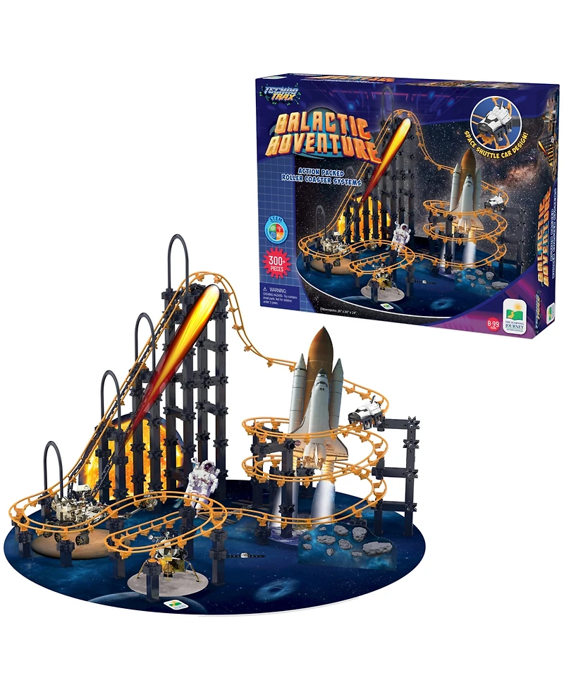 The Learning Journey Techno Trax Galactic Adventure Building Toy Set, 300 Pieces