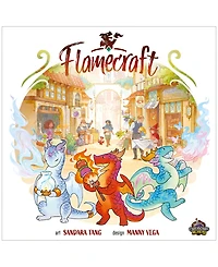 Lucky Duck Games Flamecraft Dragon Placement Game