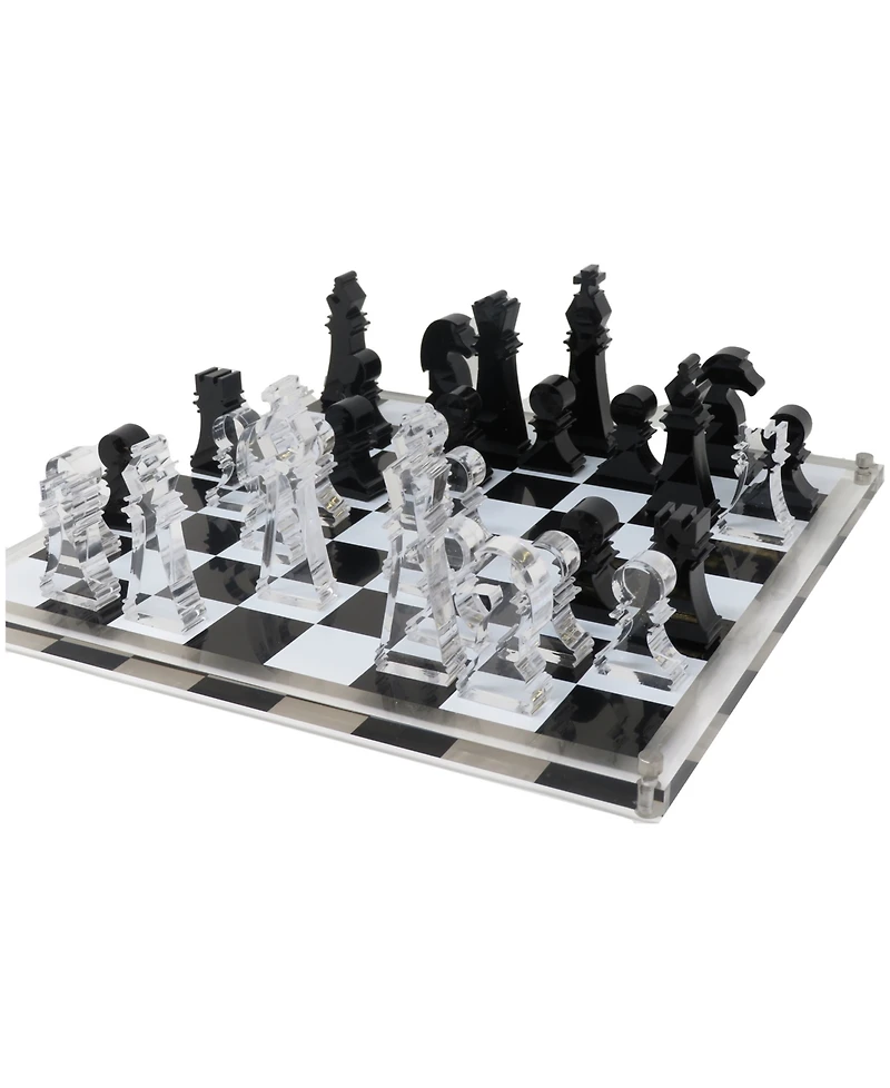 John N. Hansen Co. Classic Game Collection - Acrylic Chess Set