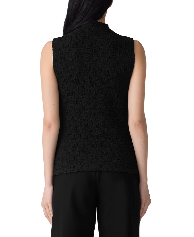 Eileen Fisher Women's Funnel Neck Tank Top