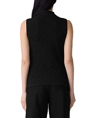 Eileen Fisher Women's Funnel Neck Tank Top