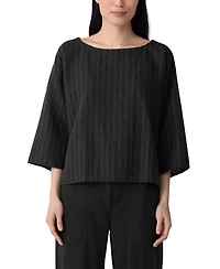 Eileen Fisher Women's Bateau Neck Top