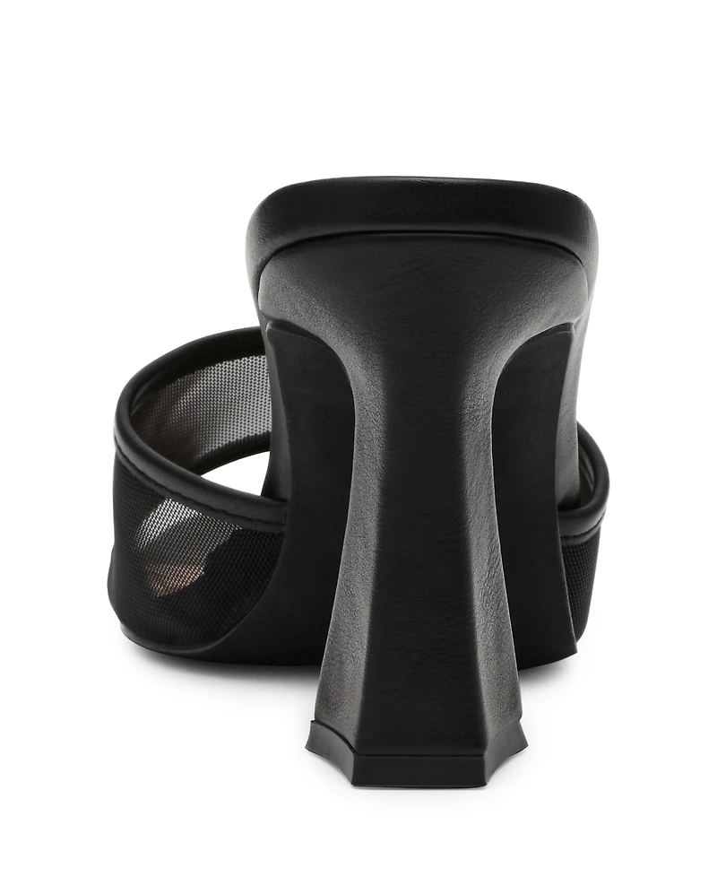 Dv Dolce Vita Women's Yossi Lace Mesh Slide Dress Sandals