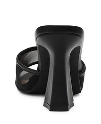 Dv Dolce Vita Women's Yossi Lace Mesh Slide Dress Sandals