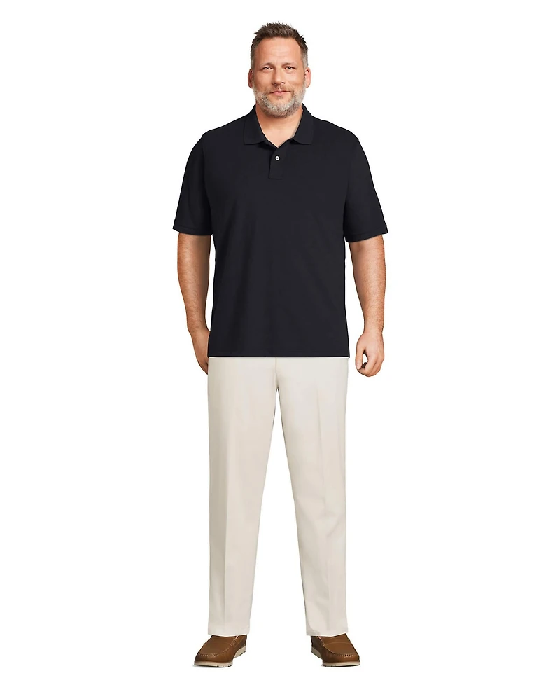 Lands' End Big & Tall Short Sleeve Comfort-First Mesh Polo Shirt