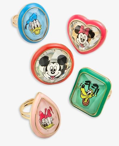Super Smalls Disney | Macy's Kids Mickey & Friends 5-Pc. Ring Set, Created For Macy's
