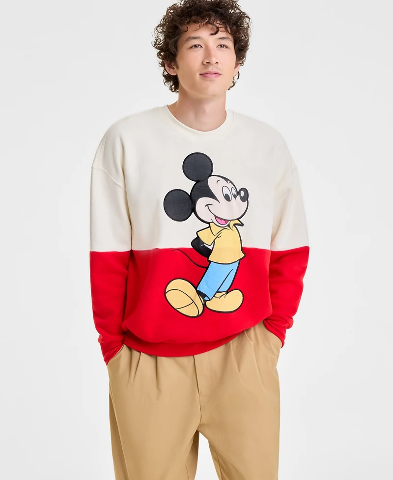 Disney | Macy's Unisex Mickey Mouse Crewneck Sweatshirt, Exclusive