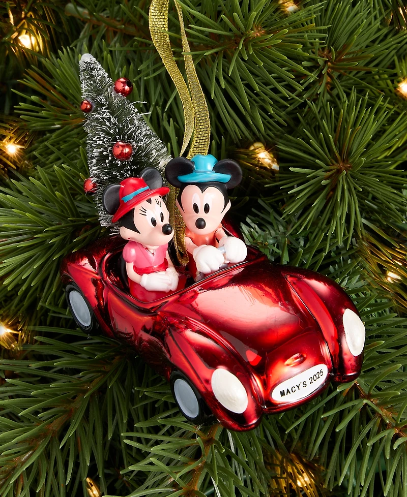 Disney | Macy's Mickey & Minnie Holiday Ornament, Macy's Exclusive