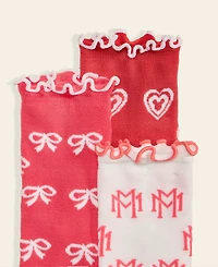 Disney | Macy's Women's Minnie Mouse 3-Pair Fashion Sock Gift Set, Macy's Exclusive