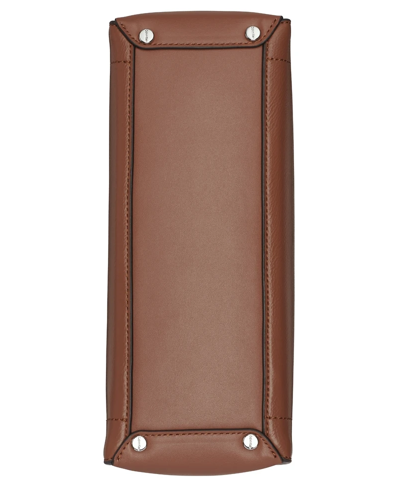 Calvin Klein Women's Nova Top Zipper Chain Shoulder Bag