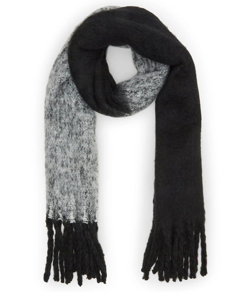 Steve Madden Women's Fringe Lofty Two-Tone Scarf
