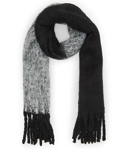 Steve Madden Women's Fringe Lofty Two-Tone Scarf