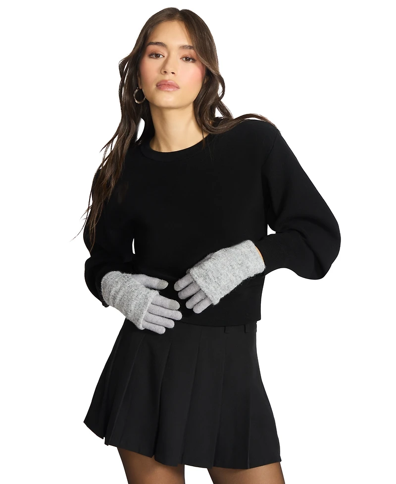 Steve Madden Women's Brushed Sleeve Knit Gloves