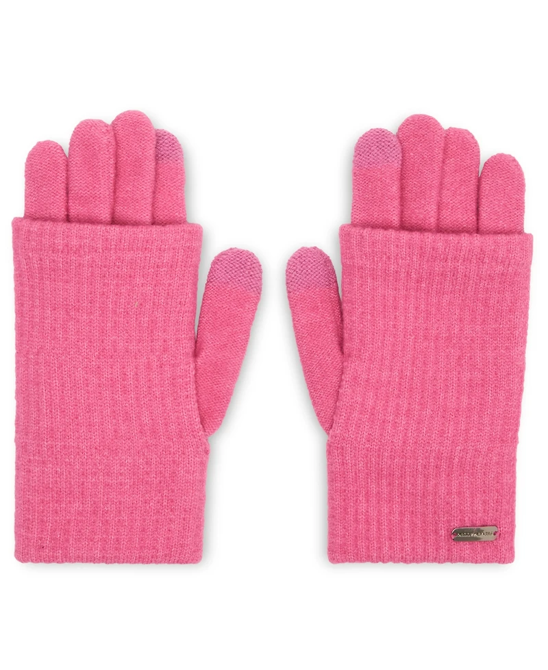 Steve Madden Women's Cozy Touchscreen Gloves, Created for Macy's