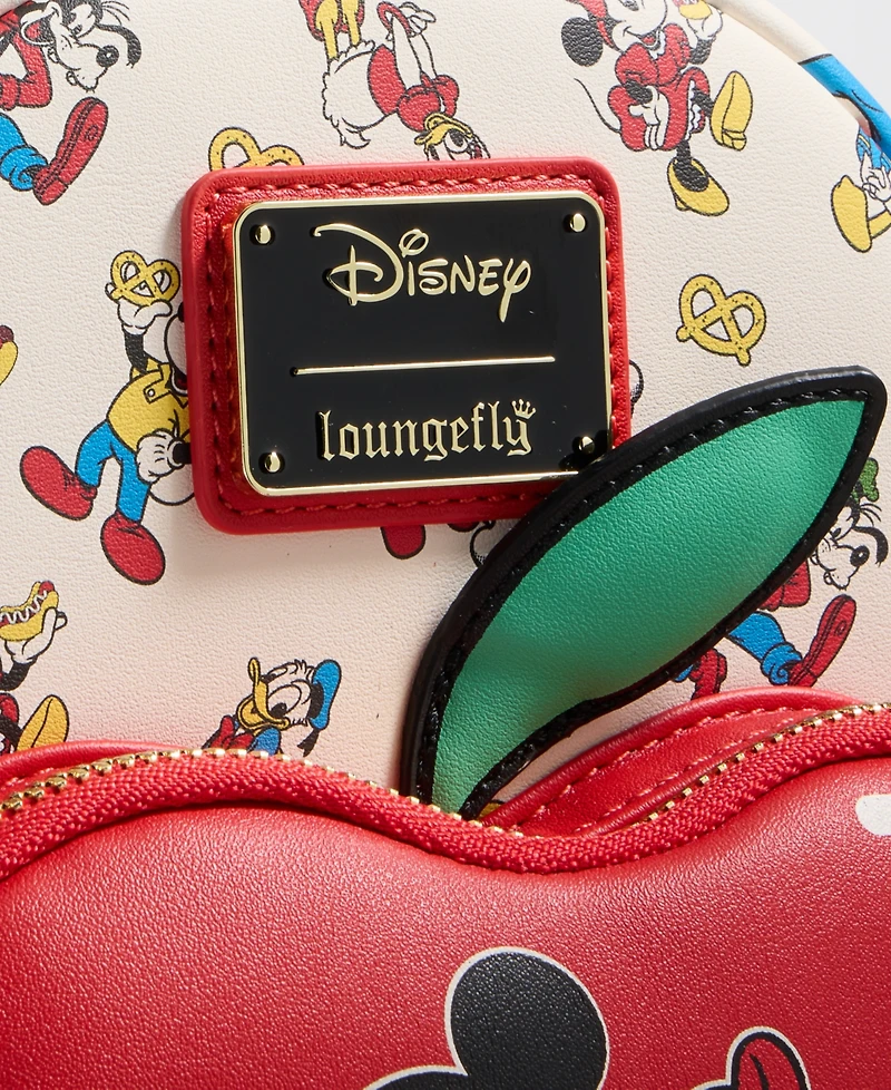 Loungefly Disney | Macy's Mickey Mouse & Minnie Mouse Printed Mini Backpack, Created for Macy's