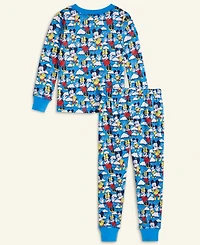 Disney | Macy's Toddler 2T-4T Mickey Mouse & Minnie Knit Pajama Set, Exclusive