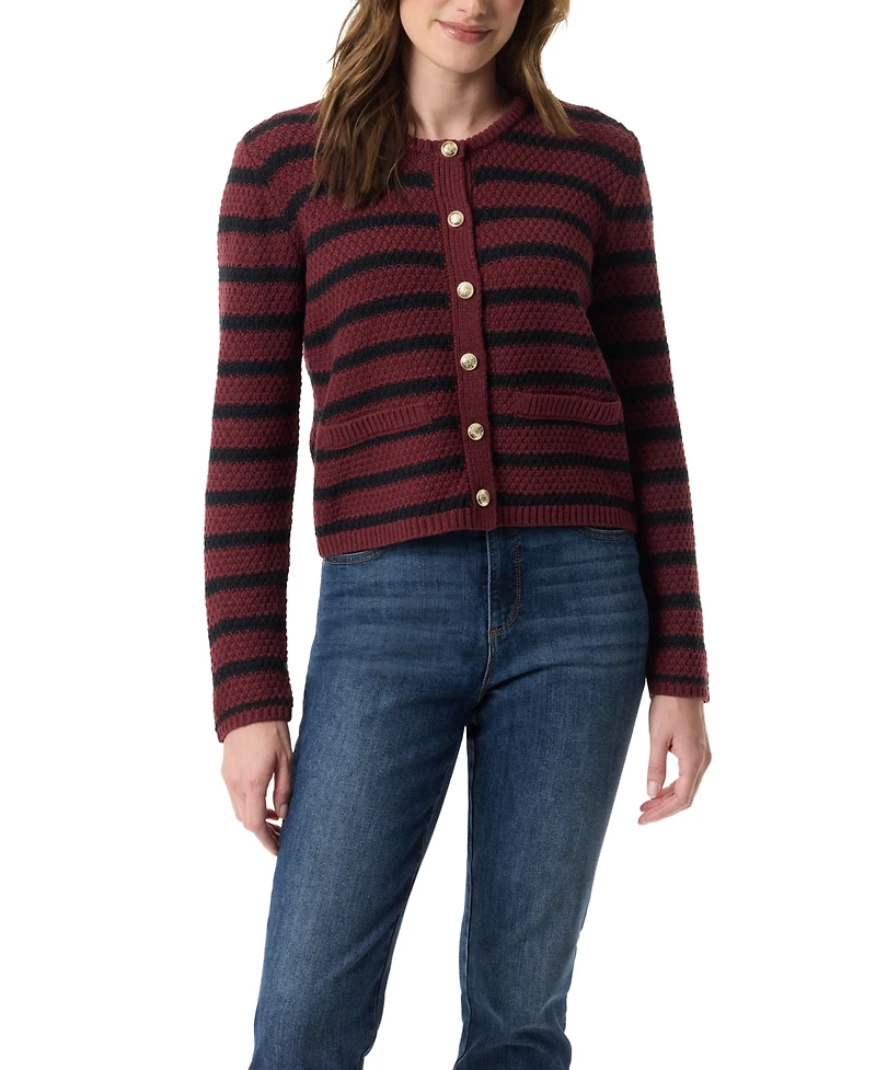 Gloria Vanderbilt Women's Lorin Crew Neck Cardigan Sweater