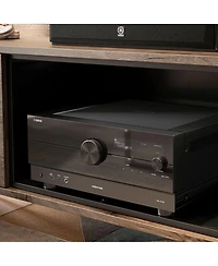 Yamaha Rx-A4A Aventage 7.2 Channel Av Receiver with Sanus Ultra High Speed 8K 6.56 ft. Hdmi 2.1 Cable