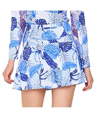 G Lifestyle Back Yoke Ruffle Skort