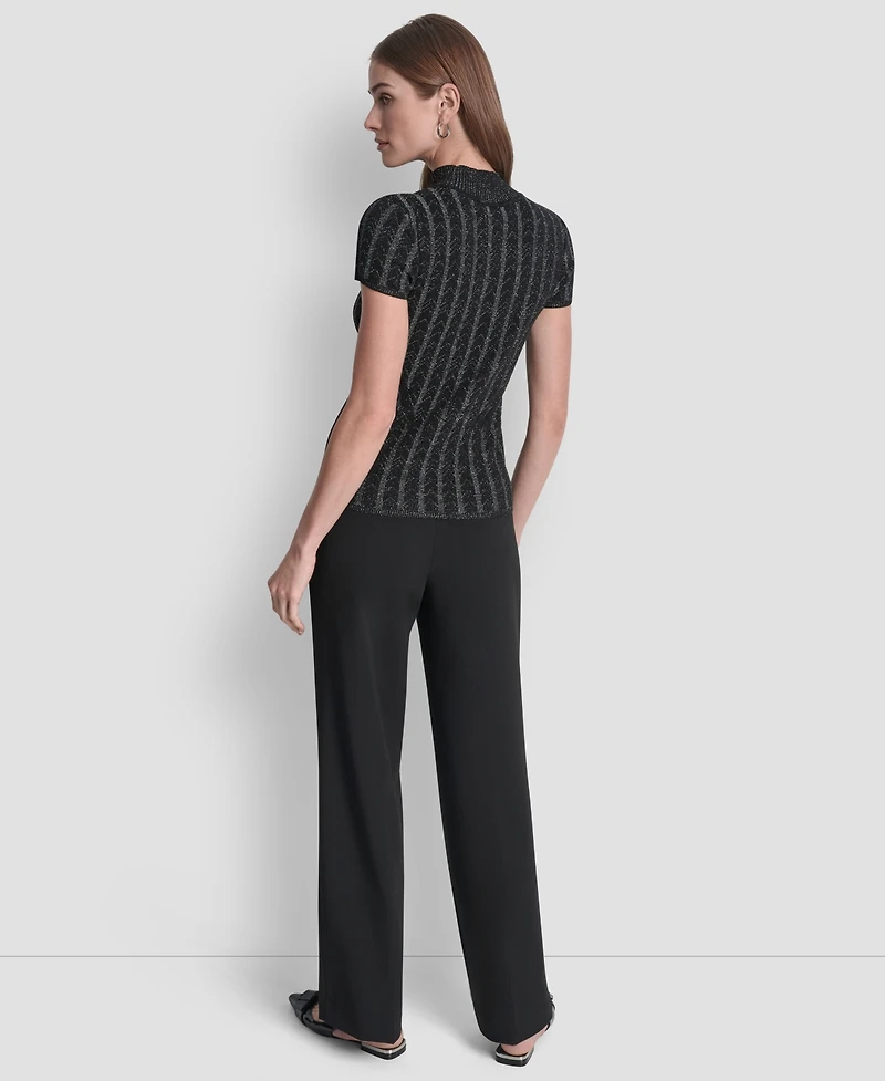 Dkny Women's Mock Neck Sweater