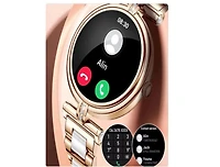 Ruxing Smart Vasip Smart Watch Women 1.09 Inch Hd Screen Custom Watch Face Sports Fitness Tracker Bluetooth Call Lady Smartwatch
