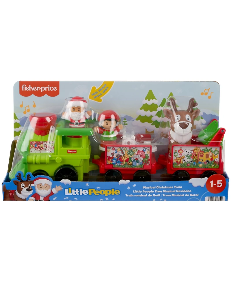 Little People Musical Christmas Train Toy