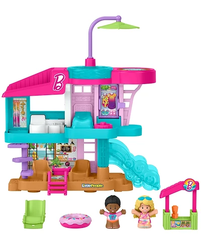 Little People Barbie Beach House Playset